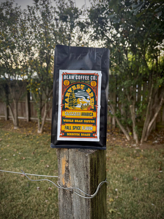 Harvest Brew - Fall Spice Flavored Colombian, Whole Bean