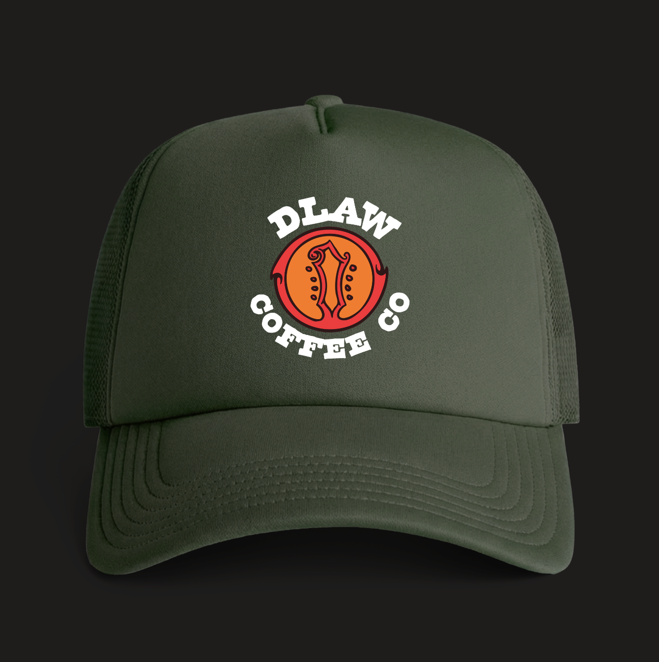 DLAW Frame Foam Trucker Cap